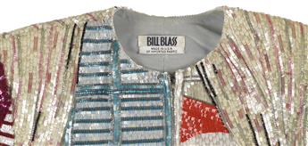 BILL BLASS (1922-2002)  Sequin Matisse-style jacket.
